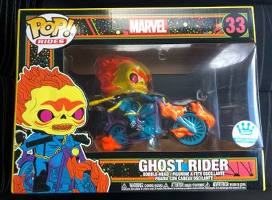Funko Marvel: Ghost Rider Blacklight (Funko Shop Exclusive)