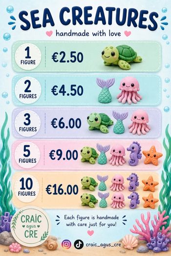 Sea creatures Craft kits