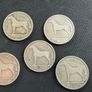 5 Silver Half Crown Coins lot 1 Image 4