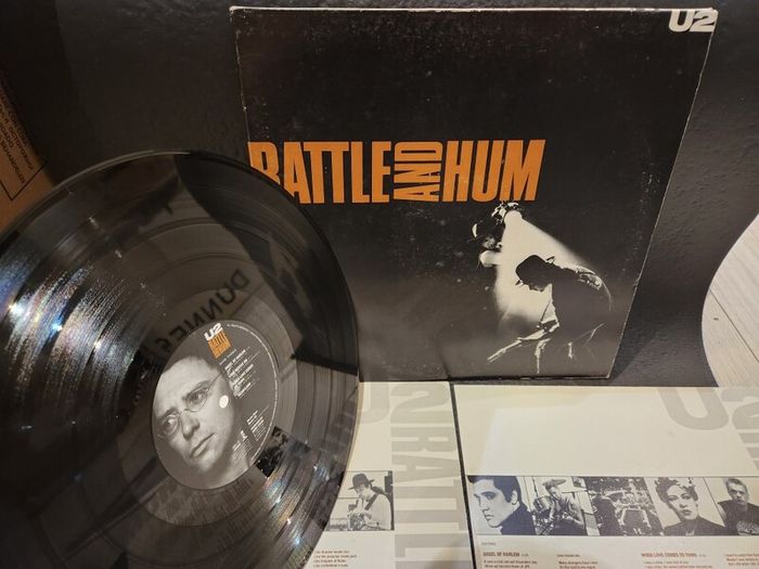 U2 Rattle And Hum Vinyl Record Island Uc27 2xLP