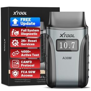 XTOOL A30M OBD2 Scanner Bluetooth Diagnostic Tools Automotive Scanner Lifetime Free Update Bidirectional CAN FD FCA 26+ Resets