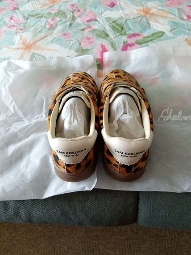 Sam Edelman Talia Trainers Leopard