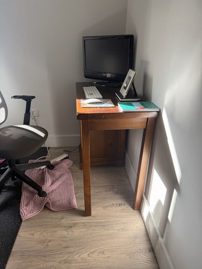 Desk with drawers