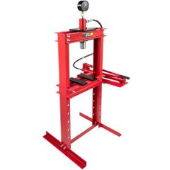 Hydraulic Shop Press 12t Heavy Duty Steel Plates With Pump And Manometer (FREE SHIPPING)