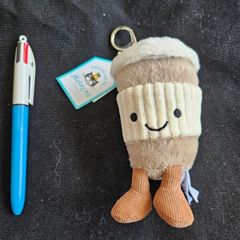Jellycat Amuseables Coffee-to-Go Bag Charm