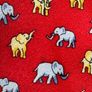 Vintage Elephant Silk Tie Image 2