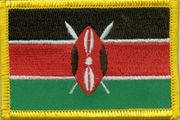 Kenia flag patch