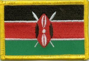 Kenia flag patch