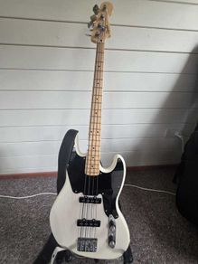 Upgraded Squier Jazz Bass