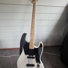 Upgraded Squier Jazz Bass