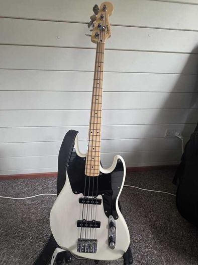 Upgraded Squier Jazz Bass