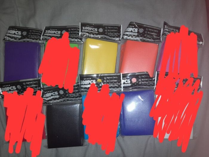 100-Pack Card Sleeves for MTG, Pokemon
