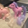 Dup Bundle 2 x Flutter ponies Lily and Honeysuckle MLP G1 My Little Pony Image 3