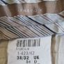 Meyer men's beige trousers featuring a textured fabric W38 L32 Image 5