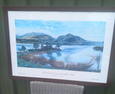 Framed print of Killarney lakes from Lake Hotel, D18