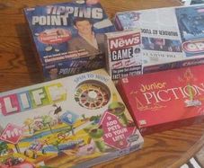Board Games incl Cludo & Tipping point