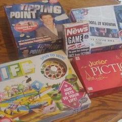 Board Games incl Cludo & Tipping point