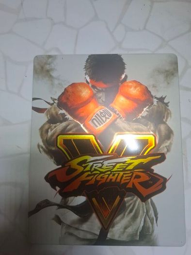 Street Fighter 5 (V) sur Playstation 4 PS4 Game &  Steelbook And Cover Art