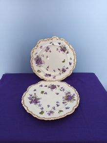 2 Hammersley China  Plates