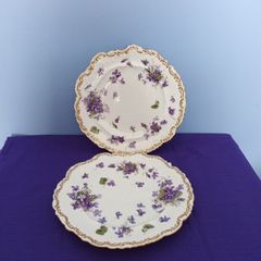 2 Hammersley China  Plates
