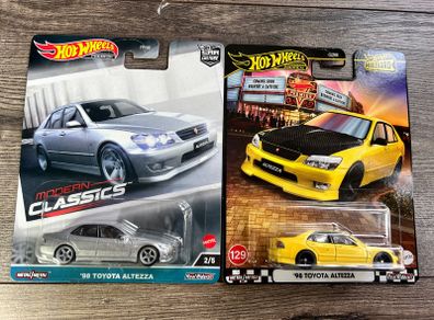 2 X Toyota Altezza hot wheels premium
