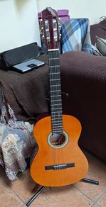 Classical Guitar with Stand, Bag and Strap