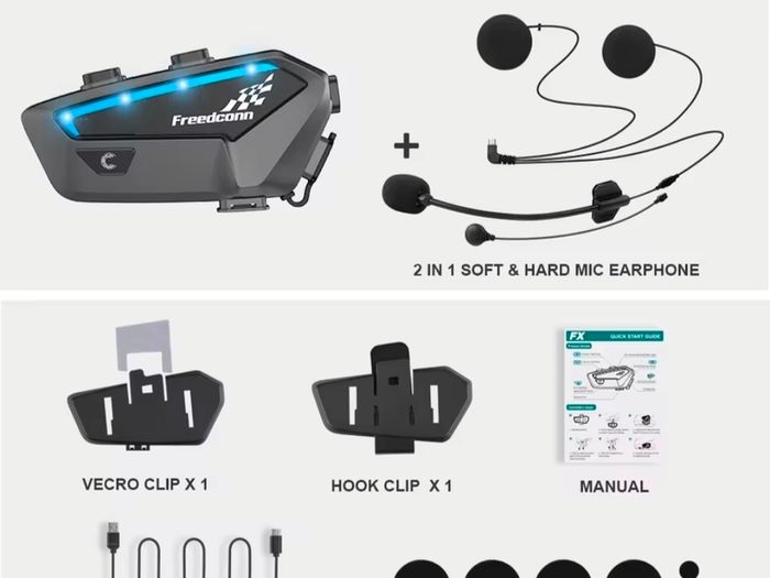 Freedconn Motorcycle Intercom