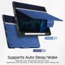 KingBlanc for iPad Pro 13 inch Case (2024, M4) with Pencil Holder, Vegan Leather Smart Stand Protective Cover [Auto Sleep/Wake + Support Pencil... Image 4