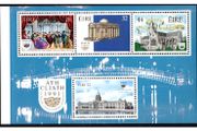 1991 Ireland Dublin 1991 European City of Culture Commemorative Stamp Booklet Pane Mint Never Hinged MNH. Hibernian HP43.