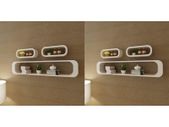 Wall Cube Shelves 6 pcs White