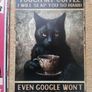 Retro metal cat signs Image 2