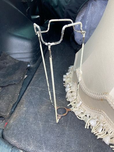 Lamp Shade - For Standing Lamp- with cradle