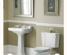 BNIB Luxurious White Vintage-Style Ceramic Sink