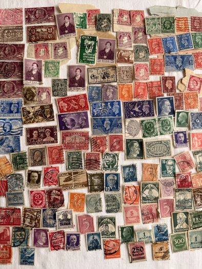 Large old world stamp collection