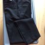 Men's trousers. W34'' L33''. Slim fit. New. Black Image 2