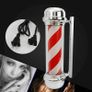 Rotating Strips LED Barber Pole Light Red White Blue Image 8