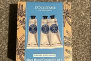 Loccitane 6 hand cream set