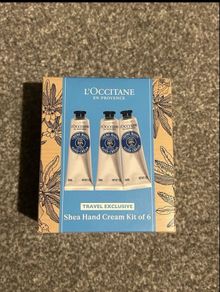 Loccitane 6 hand cream set