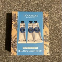 Loccitane 6 hand cream set