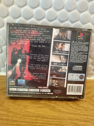 The X Files game PS1