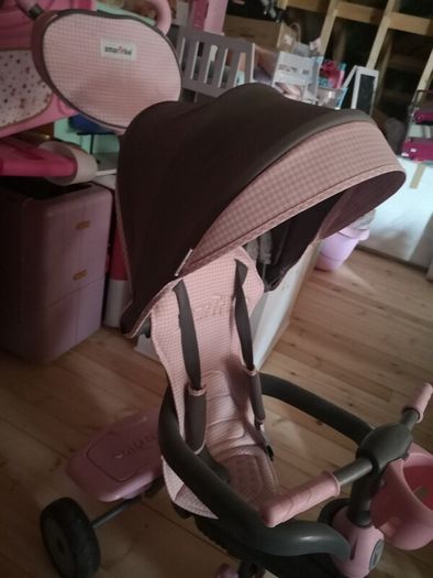 girls pink smart trike