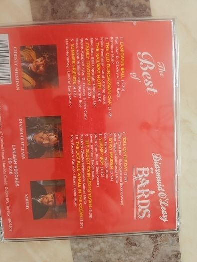 Diarmuid O'Leary & The Bards CD - The Best Of