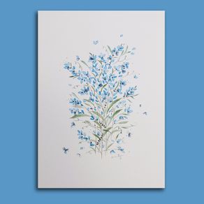 Original Watercolour Floral Painting