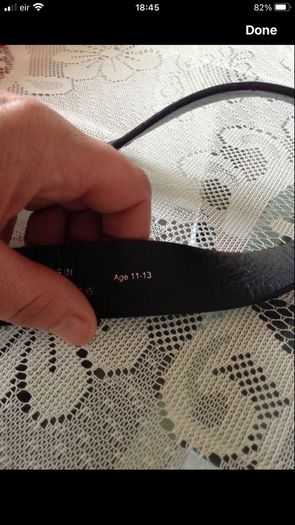 Boys batman belt 11/12