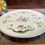Large Gien France Bird of Paradise Centrepiece Image 10