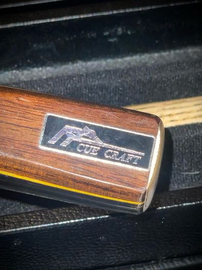 Cue Craft 18oz - 3 part snooker cue, case