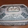 Antique C1870' Rare Burgess and Leigh Hill Pottery TUREEN  Pattern-Kaiser Image 3