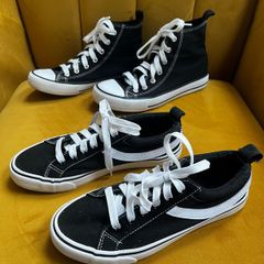 2 x Converse type shoes Size UK5