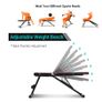 Adjustable Weight Bench Foldable Workout Bench with Incline Decline Flat Weight Lifting Sit Up Ab Bench for Exercise Image 2