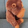 Brown Sitting Monkey Image 4